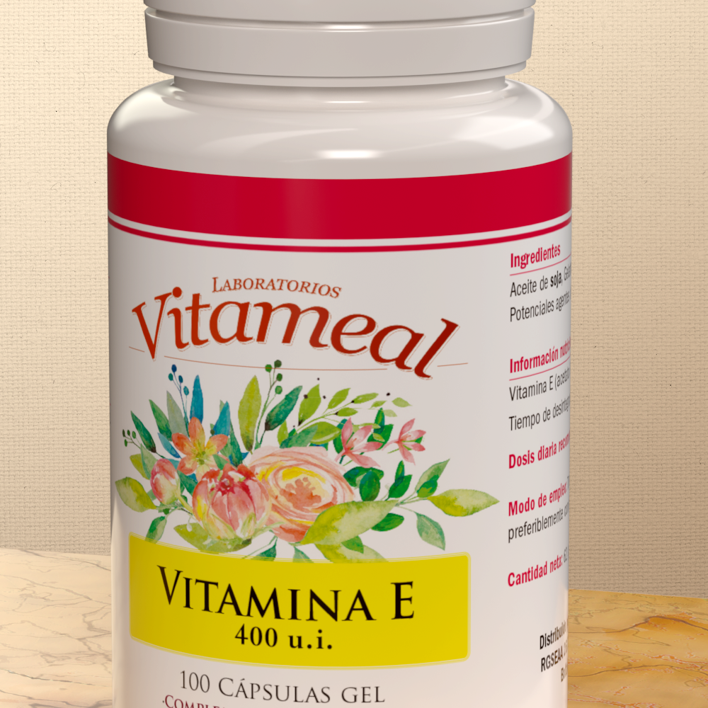 Vitamina E 400 ui Natural Vitameal