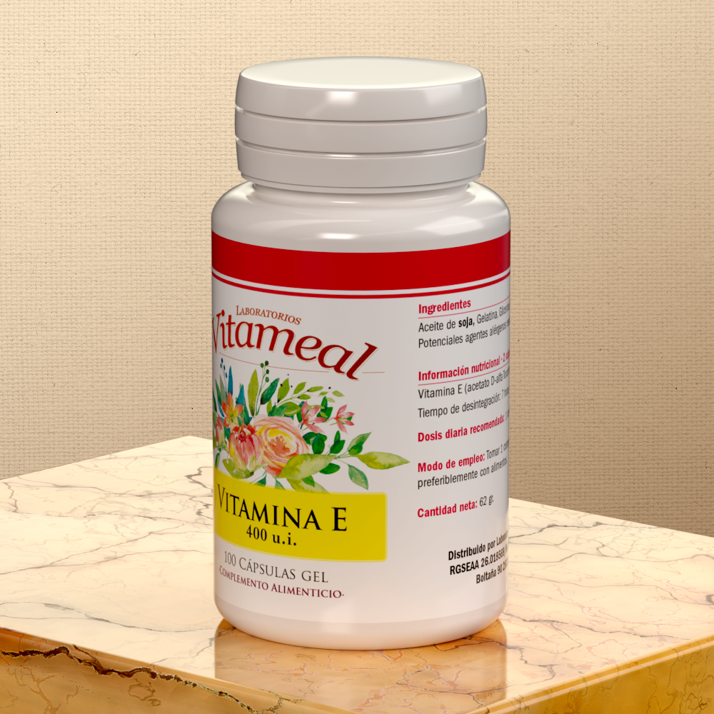 Vitamina E 400 ui Natural Vitameal